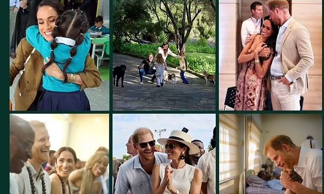 Χάρι και Μέγκαν: Σπάνιες φωτογραφίες του Άρτσι και της Λίλιμπετ στη χριστουγεννιάτικη κάρτα