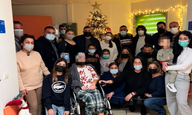 Ο Γρηγόρης Σαμόλης και οι Λιμενικοί δίπλα στα παιδιά που νικούν τον καρκίνο!