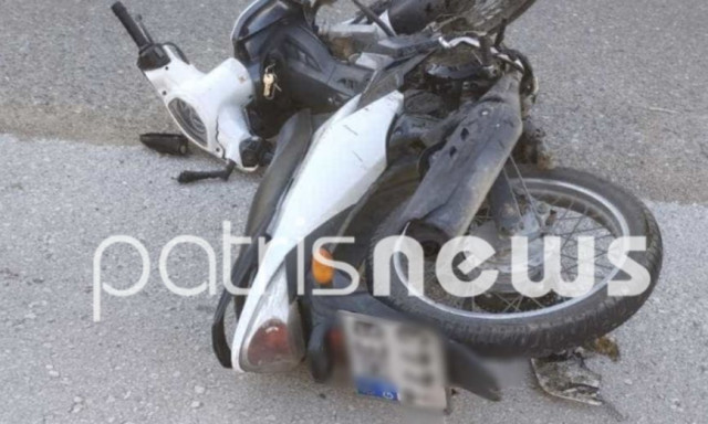 Πύργος: Σοβαρό τροχαίο με τραυματία δικυκλιστή