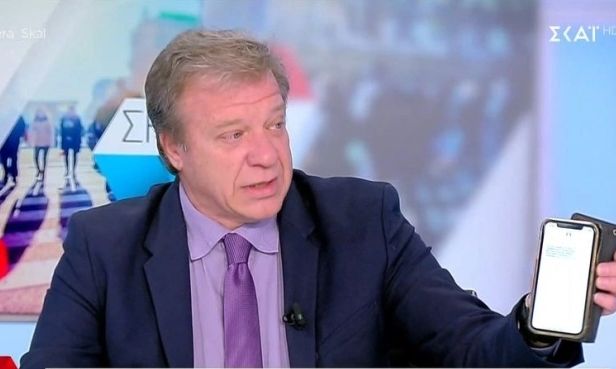 Ο Παπαδημητρίου του ΣΚΑΪ έλαβε πρωί πρωί μήνυμα-απάτη από το «παιδί» του