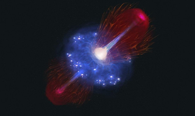 Τεράστια μαύρη τρύπα «πιάστηκε να παίρνει έναν υπνάκο» μετά από υπερκατανάλωση τροφής