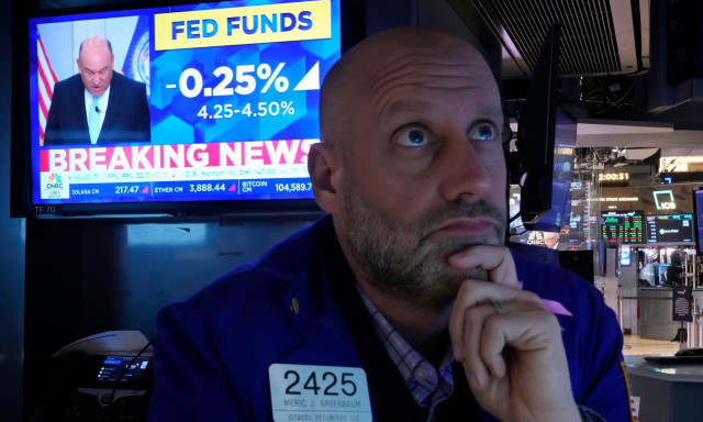 Sell-off στη Wall Street: «Μαύρη» Τετάρτη στους χρηματιστηριακούς δείκτες λόγω Fed