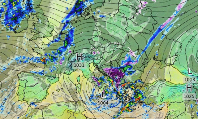 Καιρός: Πού θα χιονίσει τα Χριστούγεννα - Τι δείχνει το ECMWF