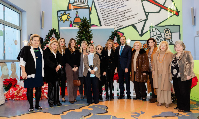 To «Δέντρο των Ευχών» άναψε στην Ογκολογική Μονάδα Παίδων «Μαριάννα Β. Βαρδινογιάννη - ΕΛΠΙΔΑ»