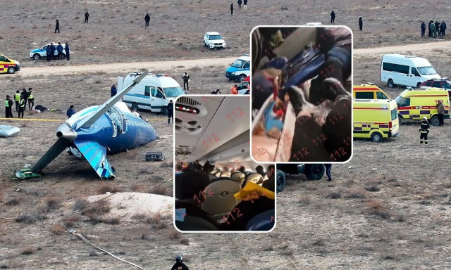 Καζακστάν - Συντριβή αεροσκάφους: Βίντεο μέσα από την καμπίνα - Τρόμος και αγωνία των επιβατών