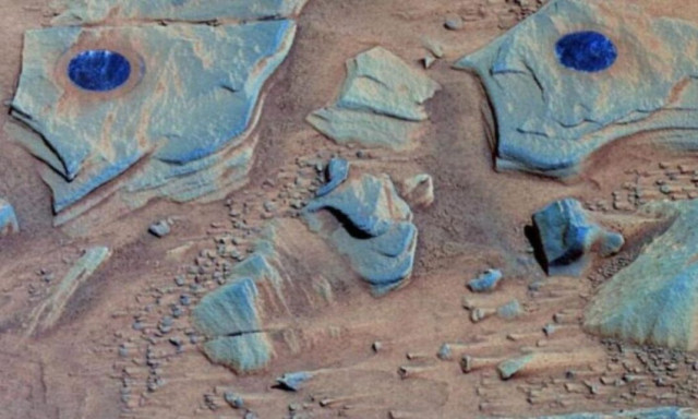 Η NASA βρήκε κάτι «μπλε» στον Άρη και δεν έχει ιδέα τι είναι