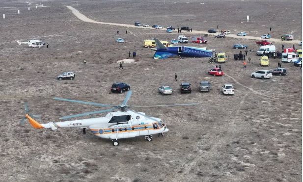 Τραγωδία στο Καζακστάν: 40 νεκροί και 27 επιζώντες από τη συντριβή αεροσκάφους