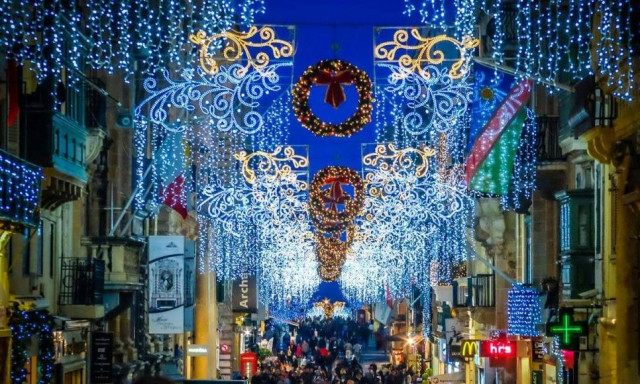 Μαγευτικό το χριστουγεννιάτικο σκηνικό στη Μάλτα