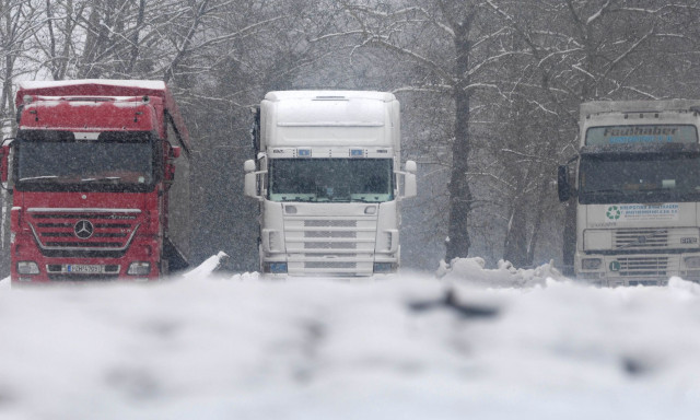 Απαγόρευση κυκλοφορίας φορτηγών και στη Θεσσαλονίκη από τις 22:00 λόγω κακοκαιρίας