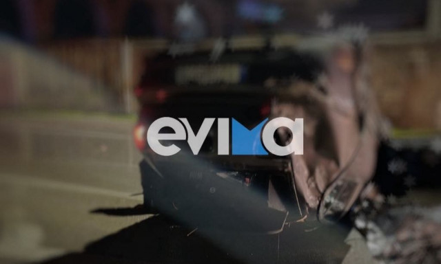 Χαλκίδα: Αυτοκίνητο τούμπαρε στη μέση του δρόμου – Στο νοσοκομείο δύο τραυματίες