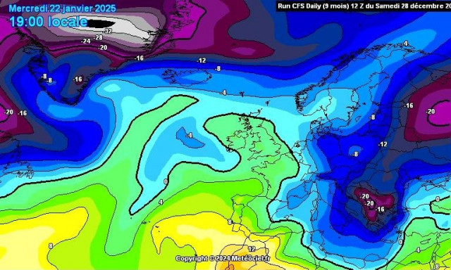 Καιρός: Το CFS «πνίγει» την Ελλάδα στο ψύχος - Πότε «κατεβαίνει» από το βορρά