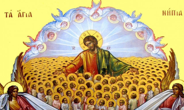 Εορτολόγιο 29 Δεκεμβρίου: Ποιοι γιορτάζουν σήμερα - Η μνήμη των Αγίων Νηπίων