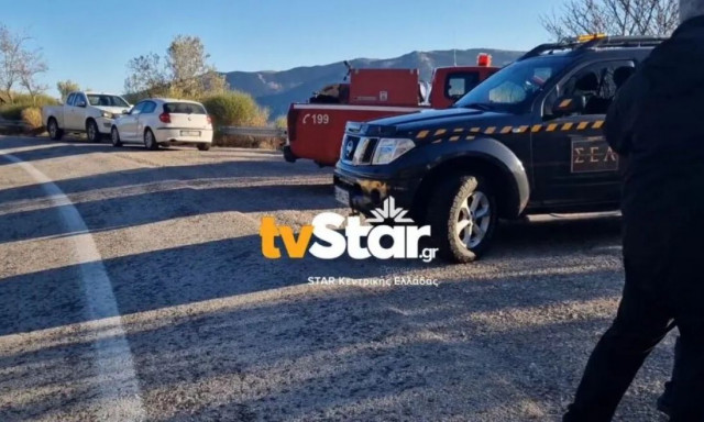 Σκοτώθηκε 61χρονος στην εθνική οδό Λιβαδειάς - Άμφισσας