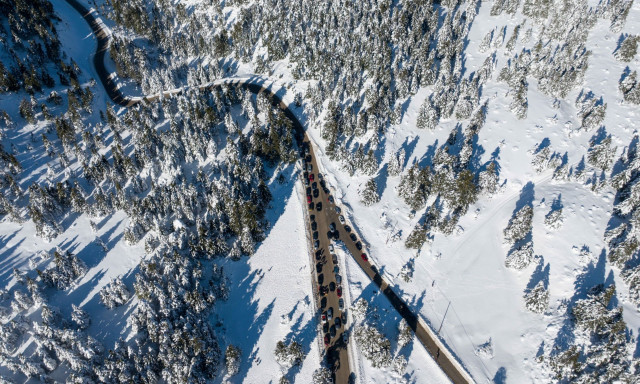 Έσπασε ρεκόρ το Χιονοδρομικό Κέντρο Καλαβρύτων: Πάνω από 200.000 το επισκέφθηκαν
