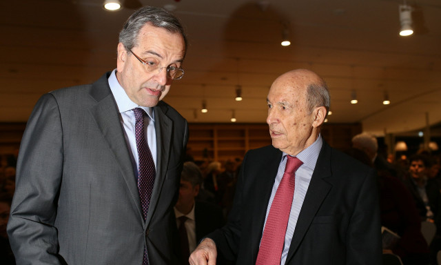 Ο Αντώνης Σαμαράς για τον θάνατο του Κώστα Σημίτη