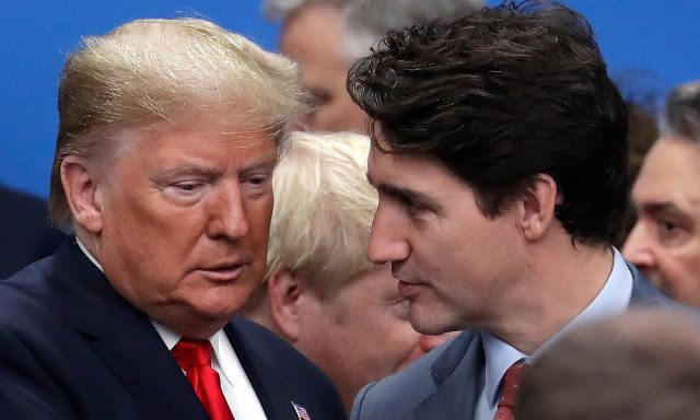 O Tραμπ «τρολάρει» τον Καναδά: Δημοσίευσε χάρτη που τον δείχνει ως μέρος των ΗΠΑ