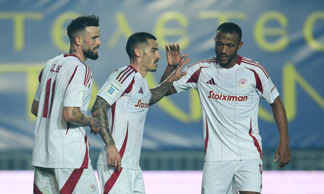 Παναιτωλικός - Ολυμπιακός 0-2: «Ποδαρικό» με «διπλό» στο Αγρίνιο και επιστροφή στην κορυφή