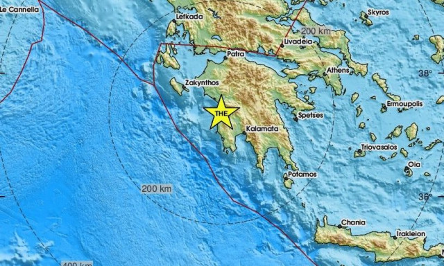 Σεισμός τώρα στη Ζαχάρω - «Τρέμει» η γη στην Ηλεία