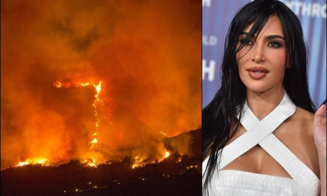 Κιμ Καρντάσιαν: Τεράστια σπατάλη νερού όσο φλέγεται το Λος Άντζελες - «Πότιζε τα λουλούδια»