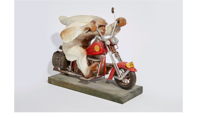 «Επαναφορά > 72 αιώνες μ.Χ»: Οι πιθηκάνθρωποι του Γιώργου Γεωργιάδη στη Sianti Gallery