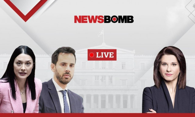 Πολιτικό «μπρα ντε φερ» Νίκου Ρωμανού και Νάντιας Γιαννακοπούλου στο στούντιο του Newsbomb.gr 