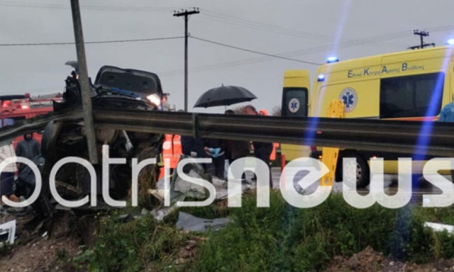 Τροχαίο στην Πατρών - Πύργου: Μάχη για τη ζωή του δίνει ο 25χρονος