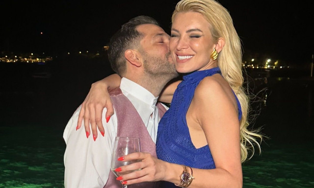 Κατερίνα Καινούργιου: Σε βιντεοκλήση με τον σύντροφο της, Παναγιώτη, στον «αέρα» της εκπομπής