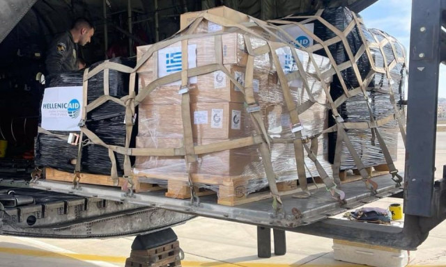 Λωρίδα της Γάζας: Πάνω από 6 τόνοι η ανθρωπιστική βοήθεια που έστειλε η Ελλάδα