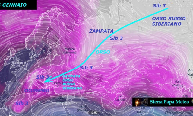 Καιρός: «Καμπανάκι» για την Ελλάδα από τους Ιταλούς - Η πολική δίνη φέρνει βαρυχειμωνιά διαρκείας