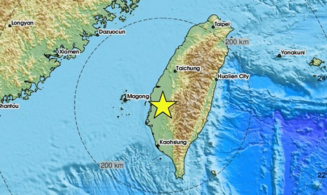 Ισχυρός σεισμός 6 Ρίχτερ στην Ταϊβάν