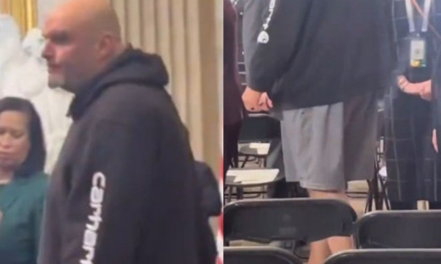 Γερουσιαστής «έσκασε μύτη» στην ορκωμοσία Τραμπ με σορτς