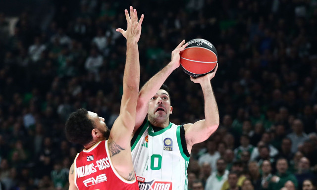 Παναθηναϊκός Aktor - Ολυμπιακός 78-72: Του έκανε πλάκα και πήρε το πλεονέκτημα