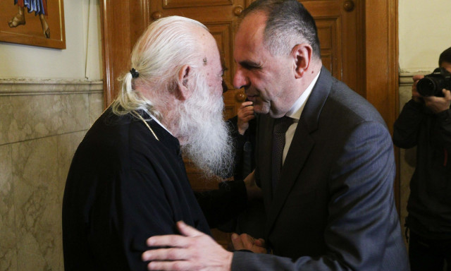 Συνάντηση Αρχιεπισκόπου με τον Υπουργό Εξωτερικών