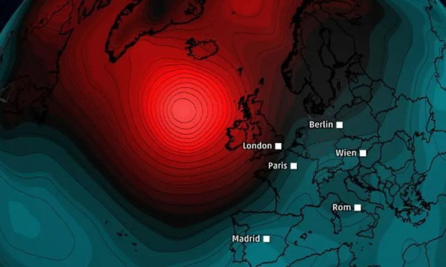Καιρός: Δεύτερος τυφώνας θα χτυπήσει την Ευρώπη τις επόμενες ημέρες - Πώς μπορεί να μας επηρεάσει