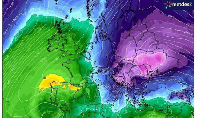 Καιρός: Για πρώτη φορά μετά από 13 χρόνια σιβηρικός αντικυκλώνας στα Βαλκάνια - Τι φέρνει