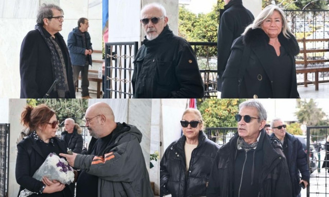 Κηδεία Ιάσονα Τριανταφυλλίδη: Πλήθος κόσμου στο Α' Νεκροταφείο Αθηνών για το τελευταίο αντίο