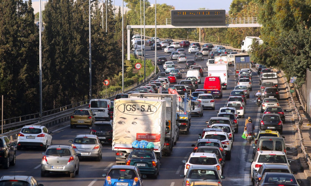 Μποτιλιάρισμα 14 χιλιομέτρων στην κάθοδο του Κηφισού