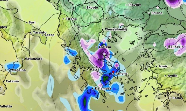 Καιρός: Το GFS «βλέπει» χιόνια την ερχόμενη εβδομάδα - Η μέρα... ορόσημο