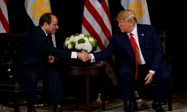 Επικοινωνία Τραμπ - Σίσι για την κατάσταση στη Μέση Ανατολή