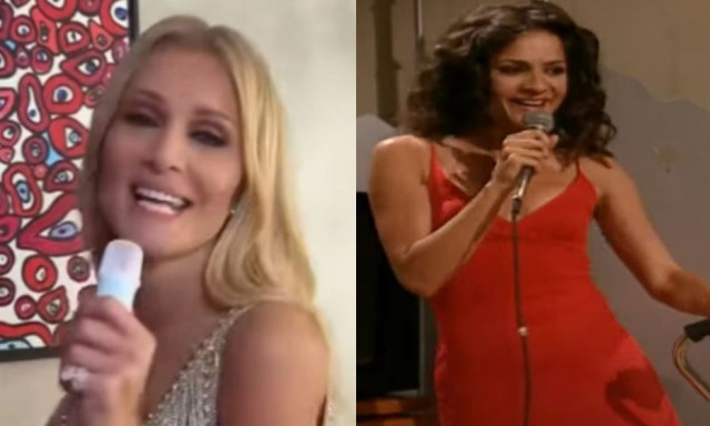 Νατάσσα Θεοδωρίδου: Αναβίωσε τη σκηνή με την Δήμητρα Ματσούκα από το «Κάτι τρέχει με τους δίπλα»