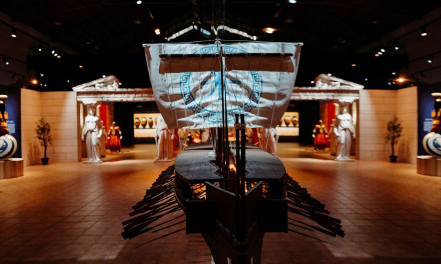 «Αρχαία Ελλάδα»: Τελευταίες εβδομάδες για την έκθεση στο Γουδή σε σκηνοθεσία Σωτήρη Τσαφούλια