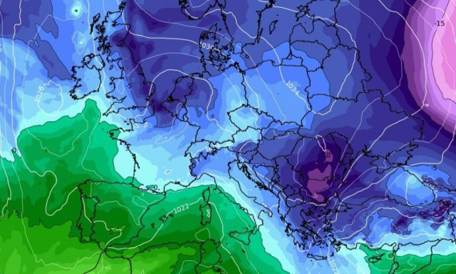 Καιρός: Το GFS... μίλησε - «Βυθίζεται» στο κρύο η Ελλάδα