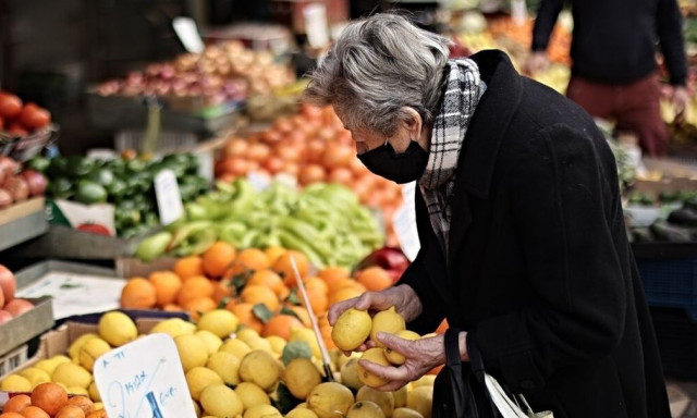 EUROSTAT - ΙΕΛΚΑ: Μηδενικός ο πληθωρισμός τροφίμων και τον Ιανουάριο 2025