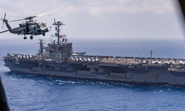 Χανιά: Εν πλω για την Σούδα το αεροπλανοφόρο USS Harry S Truman (CVN 75)