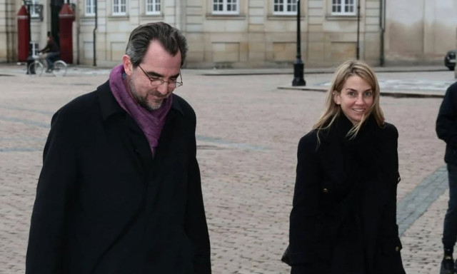 Νικόλαος Ντε Γκρες - Χρυσή Βαρδινογιάννη: Δείπνο στη Μεγάλη Βρετάνια κα pre-wedding party