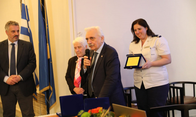 Ο ΕΕΣ βραβεύτηκε από το Γενικό Αντικαρκινικό Ογκολογικό Νοσοκομείο Αθηνών «Ο Άγιος Σάββας»