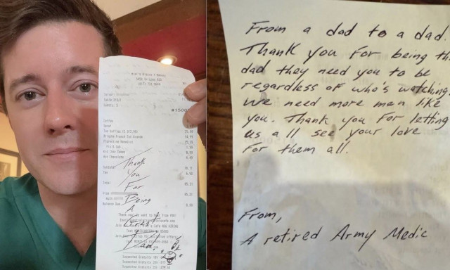 ΗΠΑ: Άγνωστος πλήρωσε το πρωινό οικογένειας - «Σε ευχαριστώ που είσαι σπουδαίος πατέρας»