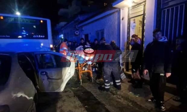 Τροχαίο δυστύχημα στην Πάτρα: Σφοδρή σύγκρουση λεωφορείου, ΙΧ και δικύκλου