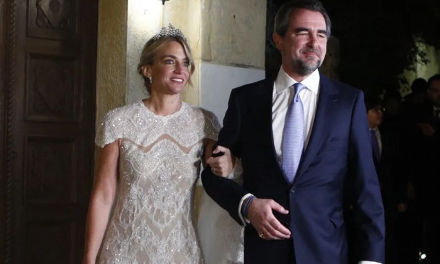 Νικόλαος ντε Γκρες - Χρυσή Βαρδινογιάννη: Γιατί έλειπε ο Φίλιππος και η Νίνα Φλορ από τον γάμο τους