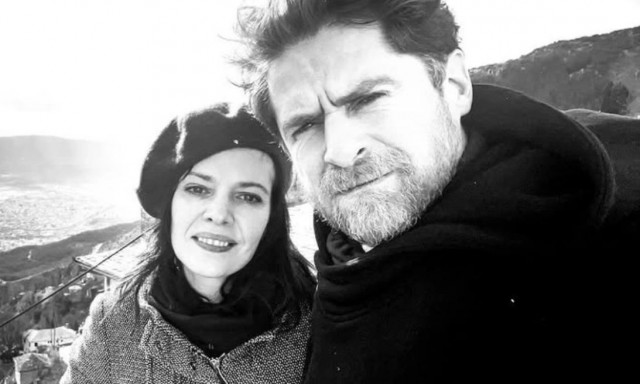 Μαριλίτα Λαμπροπούλου και Δημήτρης Λάλος: Το ζευγάρι του «Σασμού» ποζάρει στο Πήλιο